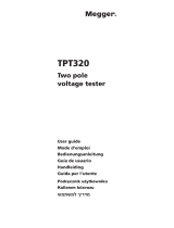 Megger TPT320 Manual de usuario