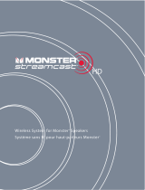 Monster Monster Streamcast HD Manual de usuario