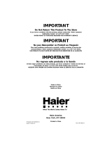 Haier HVD042E Manual de usuario