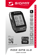 Sigma ROX GPS 11.0 Manual de usuario