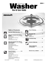 Admiral AAV-1 Manual de usuario