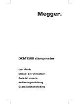 Megger DCM1500 Manual de usuario