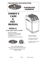 Essick 821 000 Owners Care And Use Manual