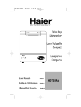 Haier HDT18PA - Space Saver Compact Dishwasher Manual de usuario