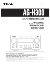 TEAC AG-H300 El manual del propietario