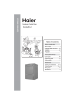 Haier ProSoft Manual de usuario