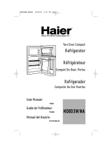 Haier HDE03WNA Manual de usuario