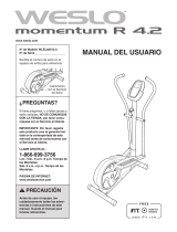 Weslo Momentum R 4.2 Manual de usuario