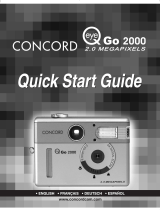 CONCORD Eye-Q Go 2000 Guía de inicio rápido