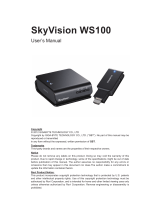 Gigabyte SKYVISION WS100 Manual de usuario