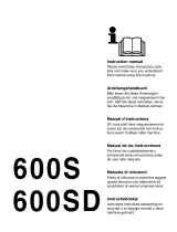 Jonsered 600 SD El manual del propietario