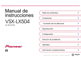 Pioneer VSX-LX504 El manual del propietario