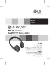 LG HBS-600.AGCNBK Manual de usuario