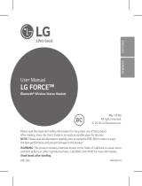 LG HBS-S80.AGEUBK Manual de usuario