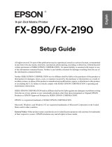Epson FX-890 El manual del propietario