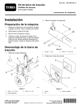 Toro Tow Tube Kit, Log Splitter Guía de instalación