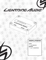 Lightning Audio LA-8004 Manual de usuario