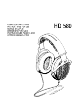 Sennheiser HD 580 Manual de usuario