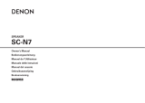 Denon SC-N7 El manual del propietario