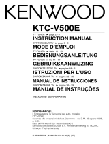 Kenwood KTC-V500E El manual del propietario