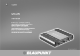 Blaupunkt GTA 270 El manual del propietario