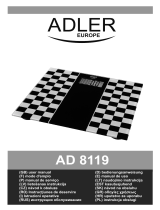 Adler AD 8119 Instrucciones de operación