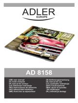 Adler AD 8158 Instrucciones de operación