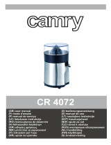 Camry CR 4072 Instrucciones de operación