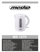 Mesko MS 1270 Instrucciones de operación