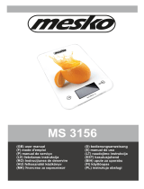 Mesko MS 3156 Instrucciones de operación