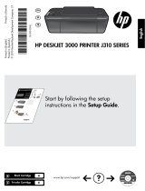 HP Deskjet 3000 Printer series - J310 El manual del propietario
