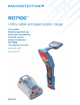 Radiodetection SPX RD7100 Manual de usuario