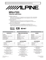 Alpine MRA-355 El manual del propietario