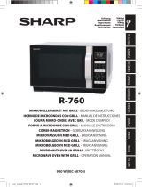 Sharp R 760 S El manual del propietario