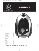 Hoover Sprint Manual de usuario