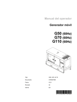 Wacker Neuson G110 Manual de usuario