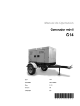 Wacker Neuson G14 Manual de usuario
