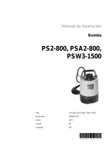 Wacker Neuson PSA2800 Manual de usuario