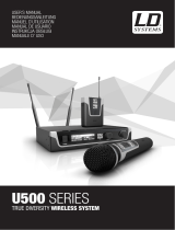 LD Systems U508 BPL Manual de usuario