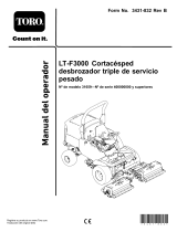 Toro LT-F3000 Triple Flail Mower Manual de usuario