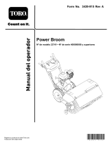 Toro Power Broom Manual de usuario