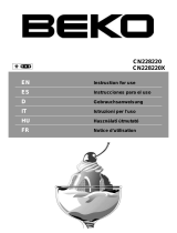 Beko CN228220X El manual del propietario