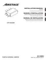 Fujitsu UTP-RU04BH Guía de instalación