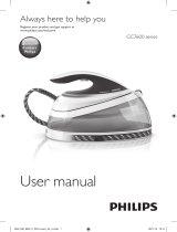 Philips GC7808 / 40 PERFECTCARE COMPACT El manual del propietario