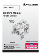 Generac Centurion 3250 0061041 Manual de usuario