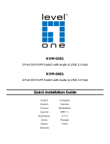 LevelOne KVM-0261 Ficha de datos