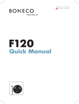 Boneco Air shower F120 Manual de usuario