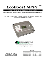 Morningstar EcoBoost MPPT Manual de usuario