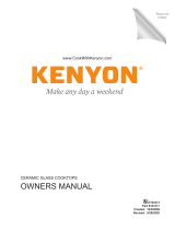 Kenyon Antarctic 2 Burner XL El manual del propietario
