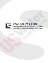 US Water Stenner Econ T Manual de usuario
